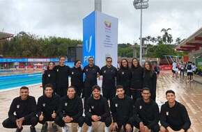 منتخب السباحة بالزعانف يؤدي أولى تدريباته بكولومبيا قبل خوض بطولة العالم 