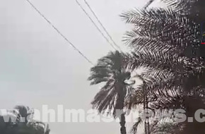عاصفة ترابيه تضرب الأقصر (صور) | أهل مصر
