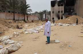 أدلة مروعة للمقابر الجماعية فى غزة: الجثامين مربوطة الأيدي وشبهات سرقة الأعضاء | المصري اليوم