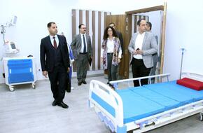 وفد من العراق والأمم المتحدة يزوران أحد المراكز العلاجية لصندوق مكافحة وعلاج الإدمان