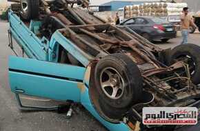 مصرع شخص وإصابة آخر إثر حادث تصادم على محور 30 يونيو ببورسعيد  | المصري اليوم