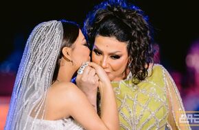 مشاهد أثارت الجدل وتصدرت الترند في حفل زفاف ابنة بدرية طلبة - نجوم