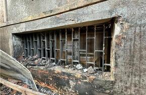 خاص| «بوابة أخبار اليوم» داخل مبنى سجل مدنى شبرا الخيمة المحترق