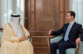 الرئيس السوري يستعرض مع وزير خارجية البحرين التحضيرات للقمة العربية المقبلة