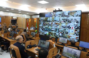 افتتاح مركز سيطرة الشبكة الوطنية للطوارئ والسلامة العامة بالمنيا