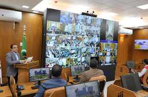  افتتاح مركز سيطرة الشبكة الوطنية للطوارئ والسلامة العامة في المنيا | المصري اليوم