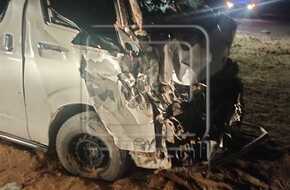 إصابة 17 شخصا في حادث تصادم سيارتين غرب المنيا (صور) | المصري اليوم