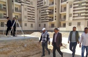 رئيس جهاز حدائق العاصمة يوجه بسرعة الانتهاء من أعمال مشروع سكن لكل المصريين