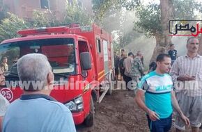 4 سيارات إطفاء لإخماد حريق مصنع كبريت في الحوامدية | أهل مصر