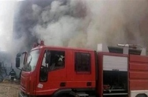 إخماد حريق نشب في مصنع ملابس بمدينة نصر