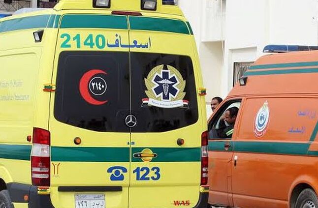 إصابة 6 أشخاص إثر تصادم سيارة وتروسيكل بالمنيا  | أهل مصر