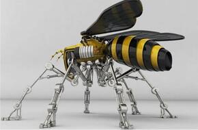 الكشف عن «نحلة آلية»عملاقة يمكنها الطيران 