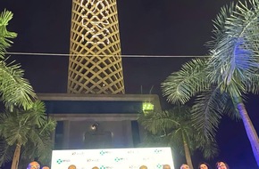 فاكسيرا وMSD تضيئان برج القاهرة احتفالًا بأسبوع التحصين العالمي - ICT News