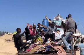 &quot;القاهرة الإخبارية&quot;: الفلسطينيون يقفون في وجه الكارثة بخيمة لا تجد لها مكان