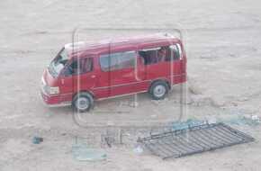 مصرع واصابة 27 شخصًا في 5 حوادث تصادم وانقلاب مركبات في المنيا | المصري اليوم