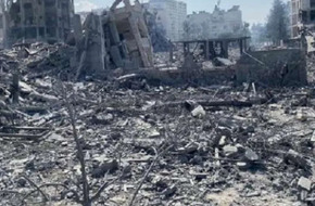 إعلام فلسطيني: 10 شهداء في قصف لمنزل سكني بمخيم النصيرات وسط غزة