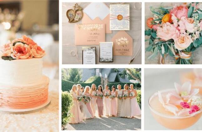 ألوان ديكور حفل زفافك في موسم صيف 2024