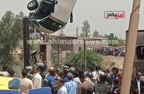 غرق 15 فتاة.. لحظة انتشال السيارة الميكروباص الغارقة في معدية أبو غالب "صور" | أهل مصر