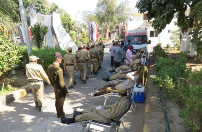 «الداخلية»: تنظيم حملة للتبرع بالدم بقطاع الأمن المركزي