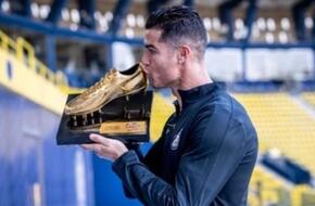 الدوري السعودي، رونالدو يتسلم جائزة الحذاء الذهبي | الرياضة | الصباح العربي