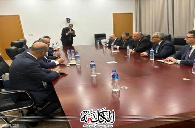 وزير الخارجية يؤكد دعم مصر لمسار الحل الليبى - الليبى | أخبار وتقارير | بوابة الكلمة