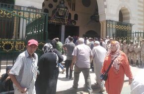 تشييع جثمان الإذاعي أحمد أبو السعود من مسجد السيدة نفيسة | أهل مصر