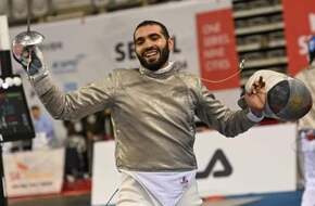 زياد السيسي يحقق ذهبية تاريخية لمصر فى بطولة الجائزة الكبرى للسيف بكوريا - اليوم السابع