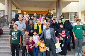 نواب رئيس جامعة الأزهر يستقبلون مرافقي المصابين في غزة