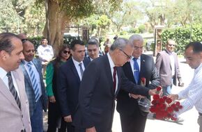 محافظ القليوبية يستقبل سفير أذربيجان لوضع إكليل من الزهور على النصب التذكاري بالقناطر الخيرية | أهل مصر