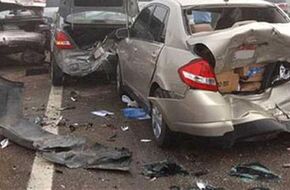 مصرع وإصابة 5 أشخاص في تصادم 3 سيارات بسوهاج  | أهل مصر