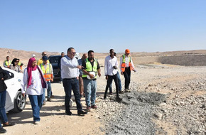رئيس مياه الأقصر يوصي بزيادة معدلات مشروع محطة المعالجة في الدبابية | أهل مصر