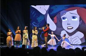 نغمات «ترومبيت» محمد حلمي تمتزج بأغاني الرسوم المتحركة في الأوبرا