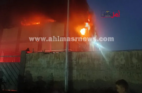 حريق هائل في شركة الإسكندرية للأدوية.. وجهود مكثفة لإخماده | صور | أهل مصر