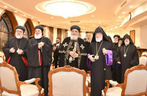 البابا تواضروس يستقبل رئيسي الكنيستين السريانية والأرمينية