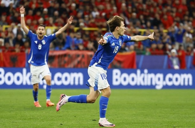 إيطاليا تهزم ألبانيا في كأس أمم أوروبا
