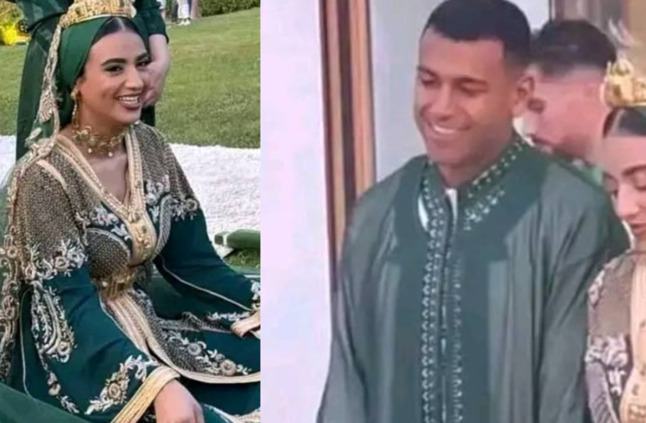 من جنسية عربية.. كشف هوية عروس النجم المغربي شديرة (فيديو)