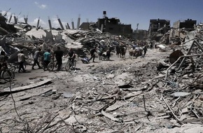 المكتب الحكومي بغزة: الرصيف الأمريكي العائم يستخدم في تنفيذ مهام عسكرية بالقطاع بينها مجزرة النصيرات