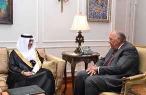 سفير السعودية يسلم نسخة من أوراق اعتماده لوزير الخارجية | المصري اليوم