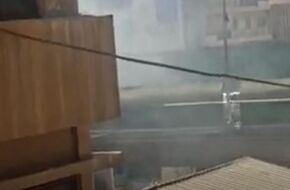 السيطرة على حريق اندلع في تكييف بمحيط قسم شرطة الأزبكية  | أهل مصر