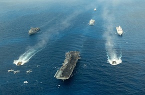 سفينة هجومية برمائية أمريكية في طريقها إلى شرق البحر المتوسط (صورة)