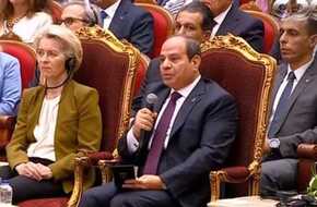 السيسي ورئيسة المفوضية الأوروبية يشهدان توقيع مذكرة تفاهم بقيمة مليار يورو | المصري اليوم