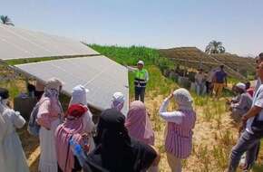 وزارة العمل : متابعة برامج تدريبية نظرية وعملية فى مجال الطاقة الشمسية لشباب الأقصر | الأخبار | الصباح العربي
