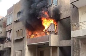 السيطرة على حريق شقة سكنية بمدينة 6 أكتوبر