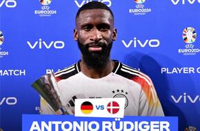 أنتونيو روديجر رجل مباراة ألمانيا والدنمارك في يورو 2024 
