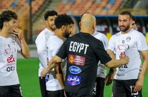منتخب مصر يواصل تدريباته.. وانضمام عمر كمال استعدادًا لبوركينا فاسو - اليوم السابع