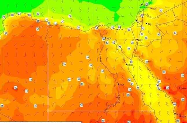 متى تنتهي الموجة الحارة ؟ الأرصاد تكشف حالة الطقس اليوم الأربعاء 5 يونيو 2024 | المصري اليوم