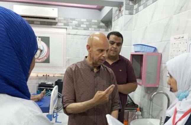 وكيل «صحة الشرقية» يتفقد سير العمل في مستشفى أبو كبير المركزي