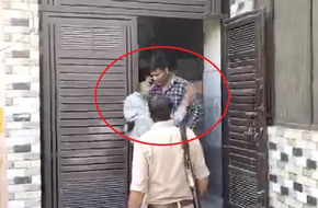 زوجة تصفع زوجها أمام الشرطة بعد اكتشاف خيانته (فيديو) - المصري لايت