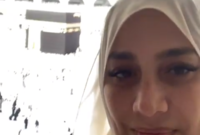 ظهرت بسمة وهبي في مقطع فيديو قصير من الأراضي المقدسة حيث كانت تؤدي مناسك العمرة  