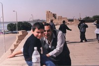 بعض الصور التي نشرها ابنه محمد في ذكرى وفاة والده الأولى، توثق جانبًا من طفولته وحياته 